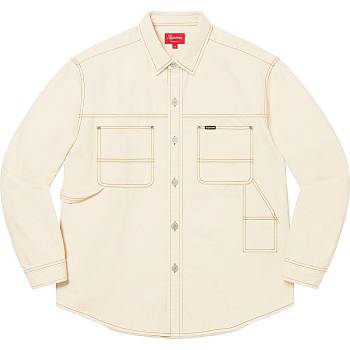 Camisas Supreme Denim Painter Beige | CO202IS