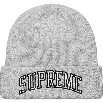 Sombreros Supreme New Era® Metallic Arc Beanie Gris | CO443GL